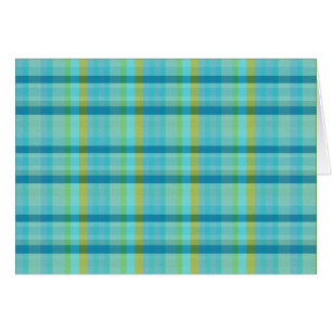 Blau Kariert von Shirley Taylor