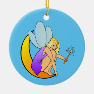 BLAU KERAMIK ORNAMENT