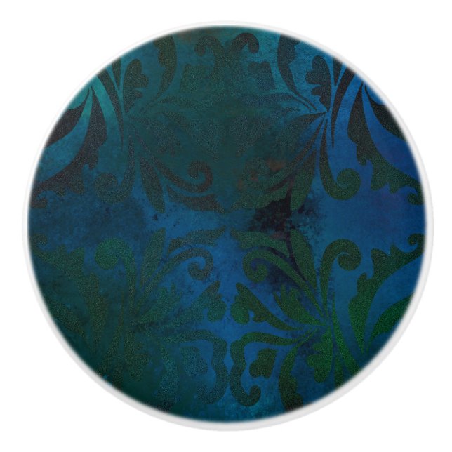 blau keramikknauf (Vorderseite)