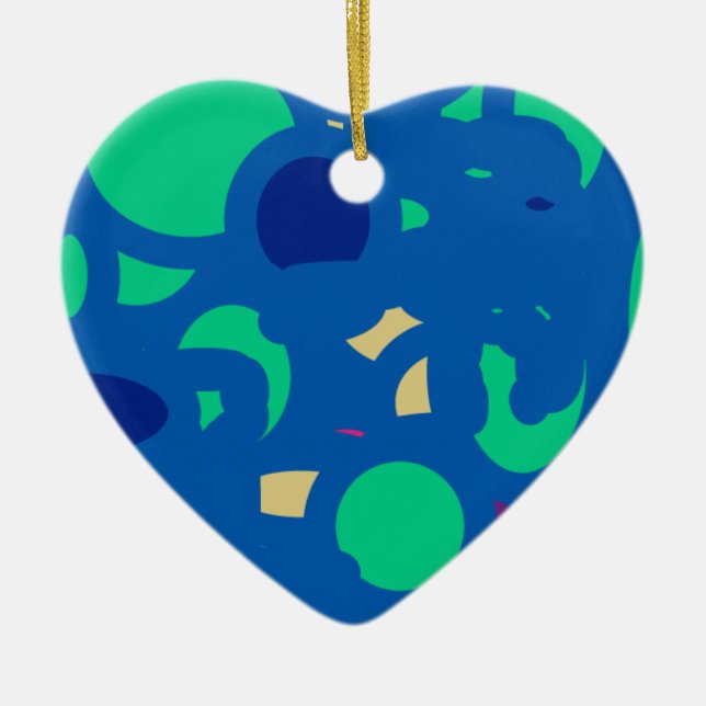 blau keramikornament (Vorne)