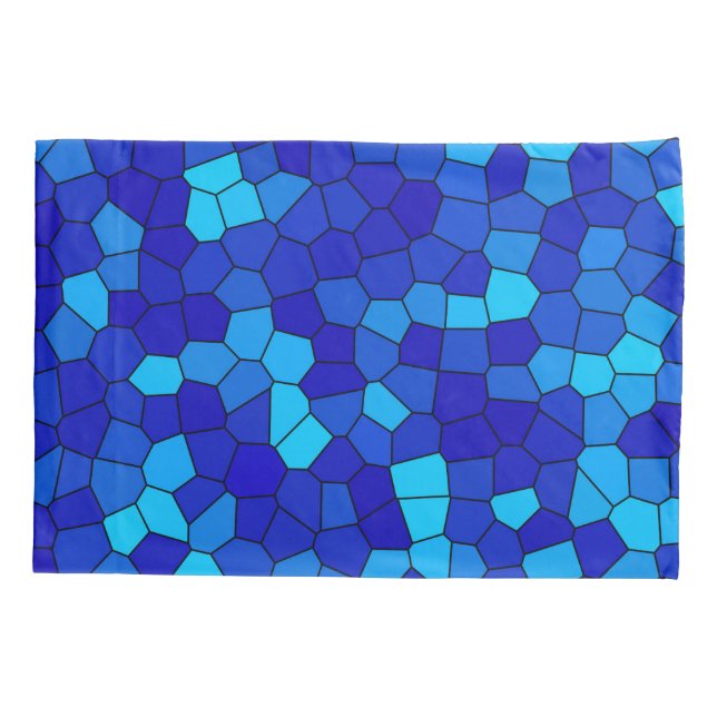 BLAU KISSENBEZUG (Rückseite)