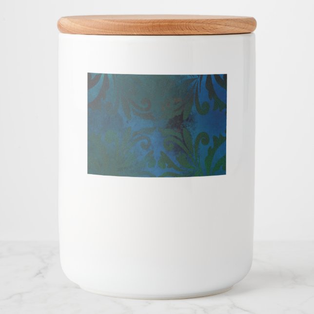 blau lebensmitteletikett (Vorderseite)