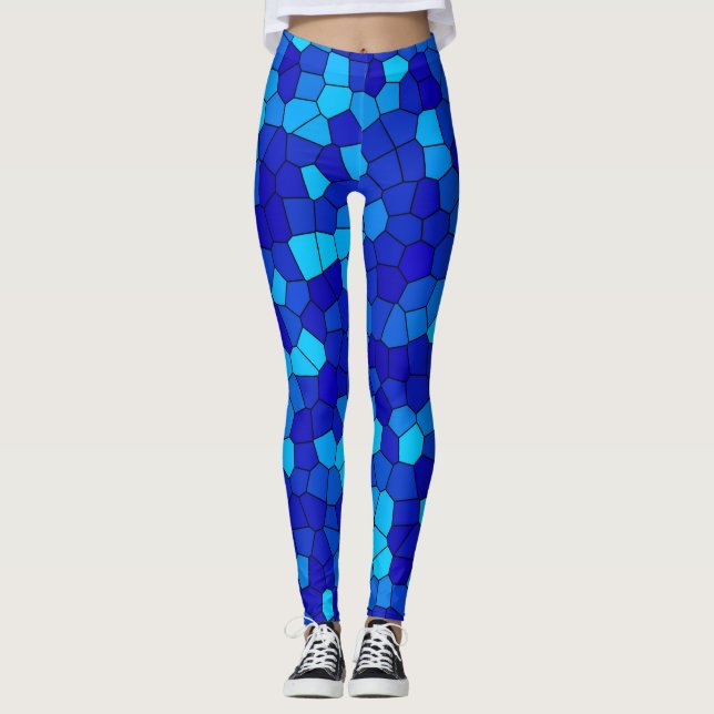 BLAU LEGGINGS (Vorderseite)