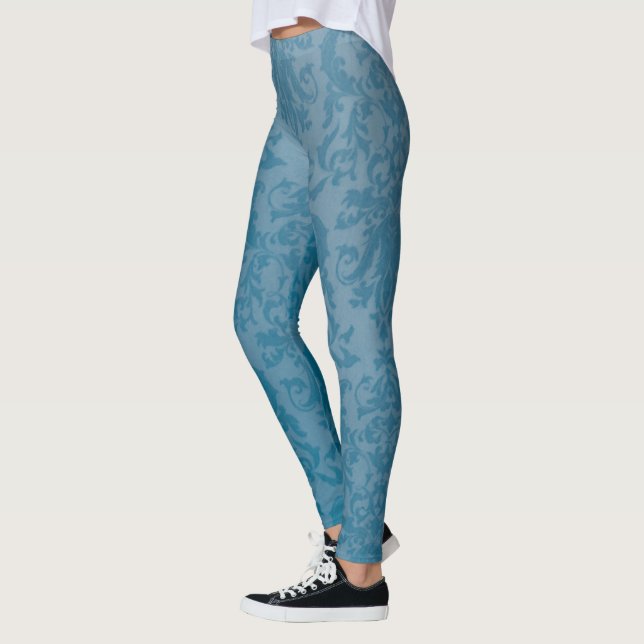 Blau Leggings (Links)