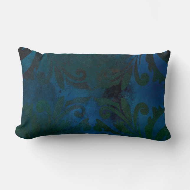 blau lendenkissen (Vorderseite)