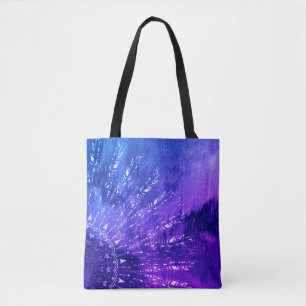 Blau Lila Mandala Wolken Boho Bohemian