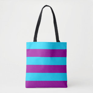 Blau Lila Streifen Design 