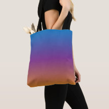 Blau, Lila und Orangen Gradient