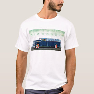 Blau-LKW 1937 des Diamanten T T-Shirt