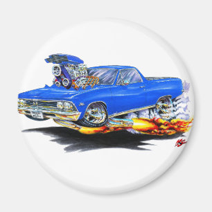Blau-LKW 1966 EL Camino Magnet