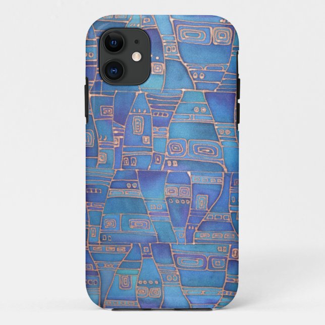 Blau mag Klee Case-Mate iPhone Hülle (Rückseite)