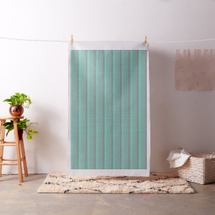 Blau mit einem Hauch rosa Schimmerndes Design Stoff