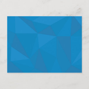 Blau, modern, cool, trendig, futuristisch postkarte