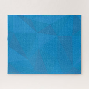 Blau, modern, cool, trendig, futuristisch puzzle