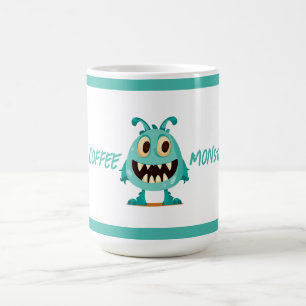 Blau/Monster/Kind/Halloween Kaffeetasse