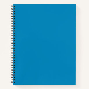 Blau (NCS) (einfarbige Farbe) Notizbuch