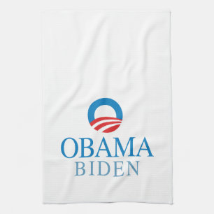 BLAU OBAMA BIDEN O - .PNG KÜCHENTUCH