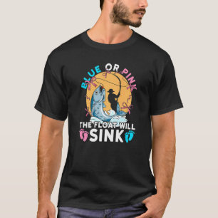 Blau oder Rosa - Der Schwimmer wird sinken Zitat f T-Shirt