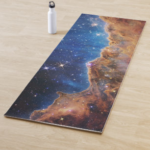 Blau/Orange Carina Nebula JWST Yogamatte