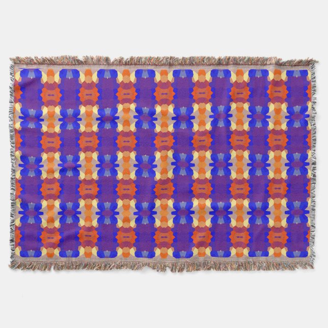 Blau Orange Yellow Red Decke (Vorderseite)