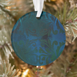 blau ornament