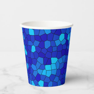 BLAU PAPPBECHER