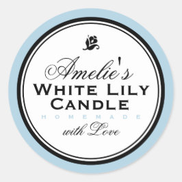 BLAU | PERSONALISIERTER SOAP & CANDLE STICKER