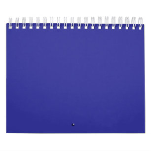 Blau (Pigment) (feste Farbe) Kalender