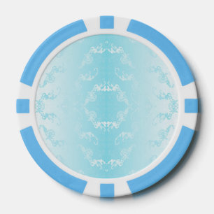 Blau Pokerchips