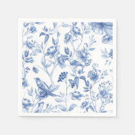Blau, Porzellan, blaue China, Blumenstuhl, Chinois Serviette