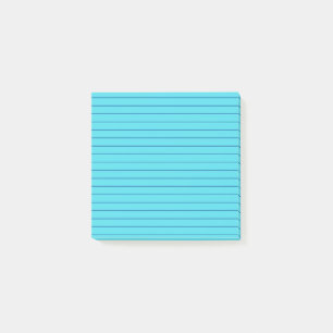 Blau Post-it Klebezettel