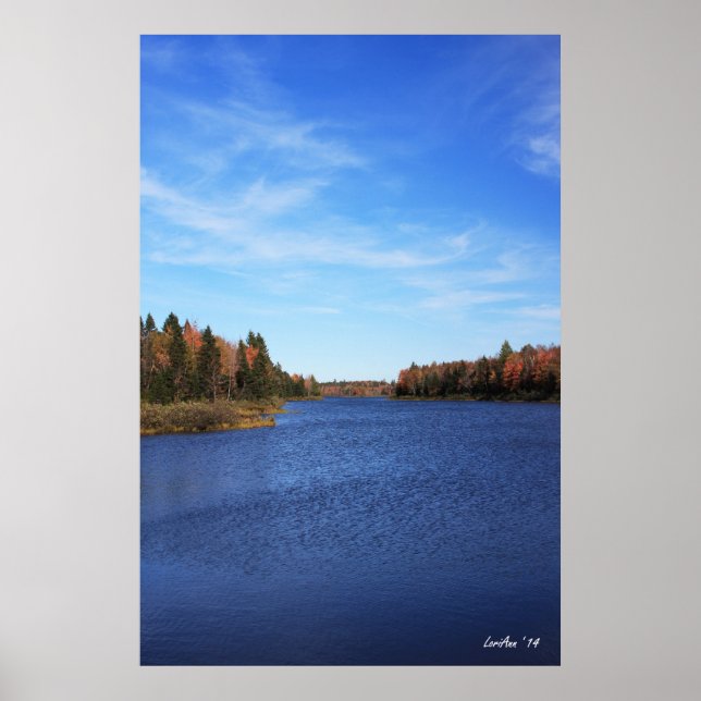 Blau Poster (Vorne)
