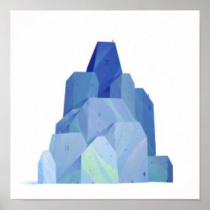 Blau Poster
