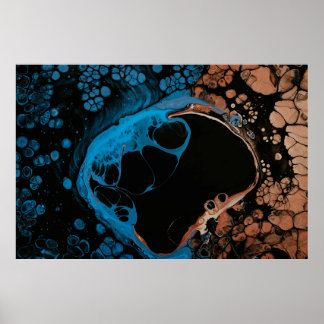 Blau Poster