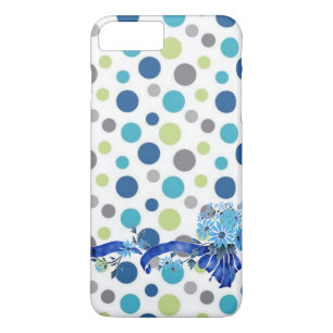 Blau punktiert whimsical Case-Mate iPhone hülle