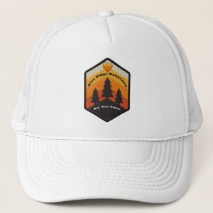 Blau Ridge Mountains Truckerkappe