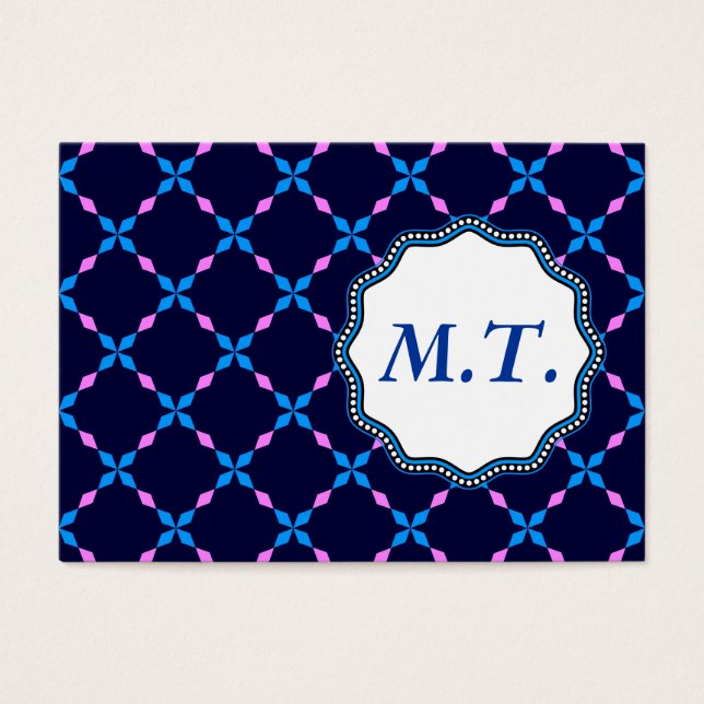 Blau rosa Bayrisch (Vorderseite)