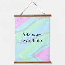 Blau-rosa-grüner Glitzer funkelnde Pastellfarben N