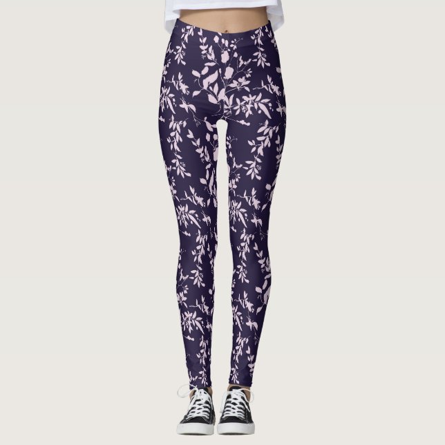Blau/Rosa Leggings (Vorderseite)