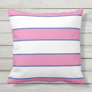 Blau Rosa Weißes Wassersportzentrum Elegante Moder Kissen