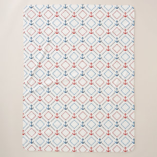 Blau, Rote Anker, Marine Sherpadecke