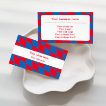 Blau-rotes bayerisches Diamantflaggenmuster
