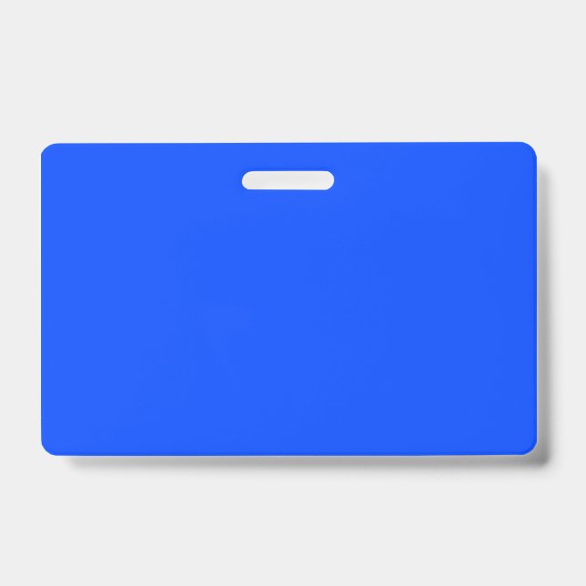 Blau (RYB) (Vollfarbe) Ausweis (Vorderseite)
