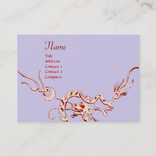 Blau, schwarz und weiß, SAA DRAGON Visitenkarte