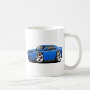 Blau-Schwarzes Auto 2009-11 Herausforderer Tasse