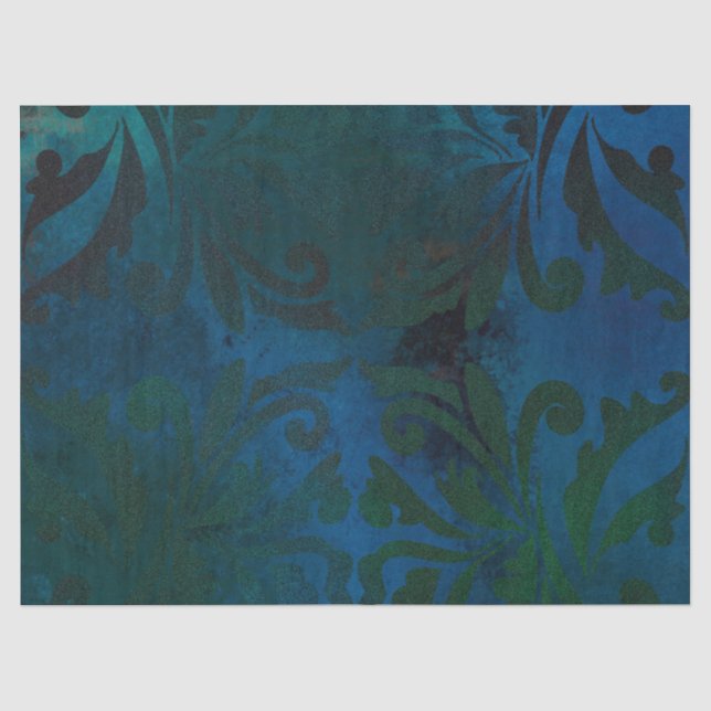 blau seidenpapier (Vorderseite)
