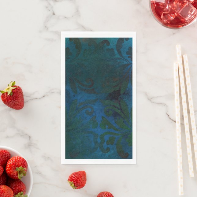 blau serviette (Beispiel)