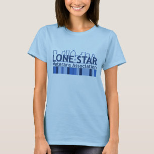 Blau-Shirt der Damen-LSVA T-Shirt