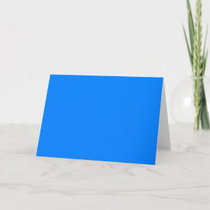 Blau-Solid-Farbe angepasst Karte