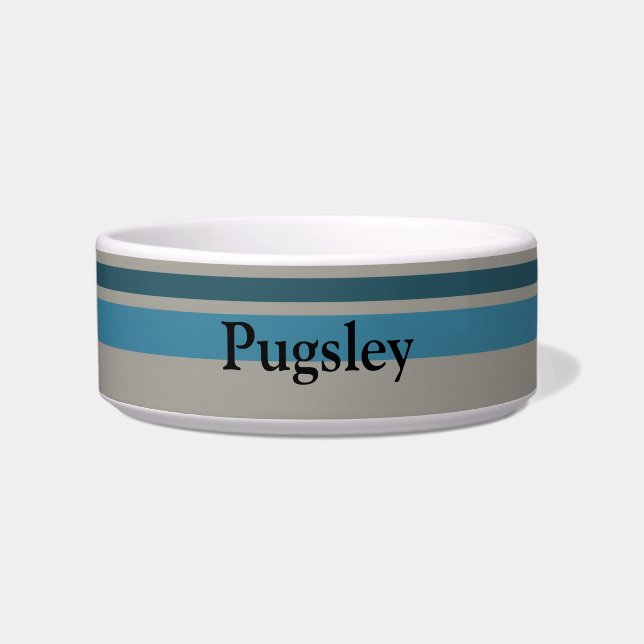 Blau-Streifen Napf (Vorderseite)